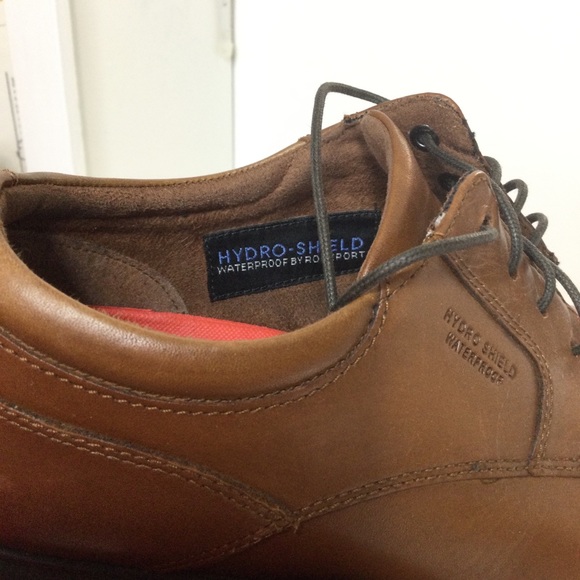 Rockport Waterproof Hydrosheild Leather Men’s 7 - Picture 4 of 7